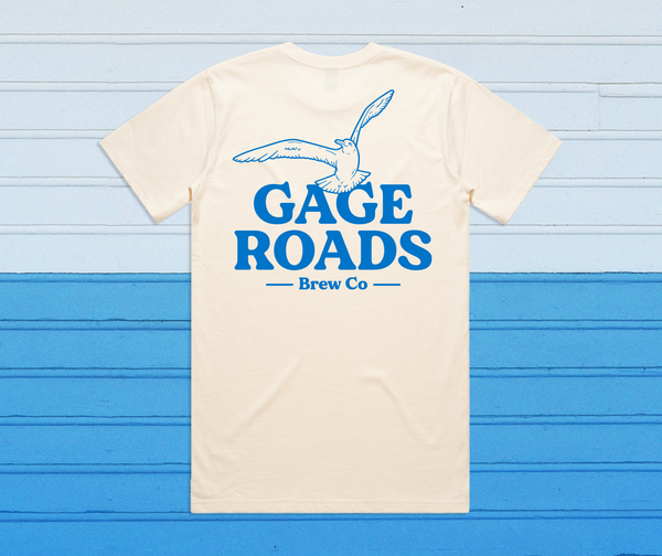 Gage Roads Hero Tee Cream Gage Roads Brewing Co.