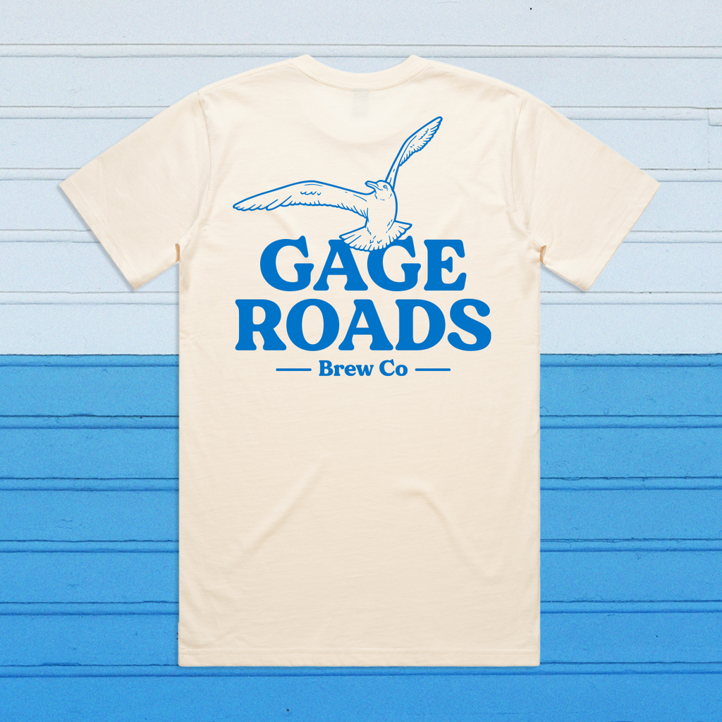 Gage Roads Hero Tee - Cream