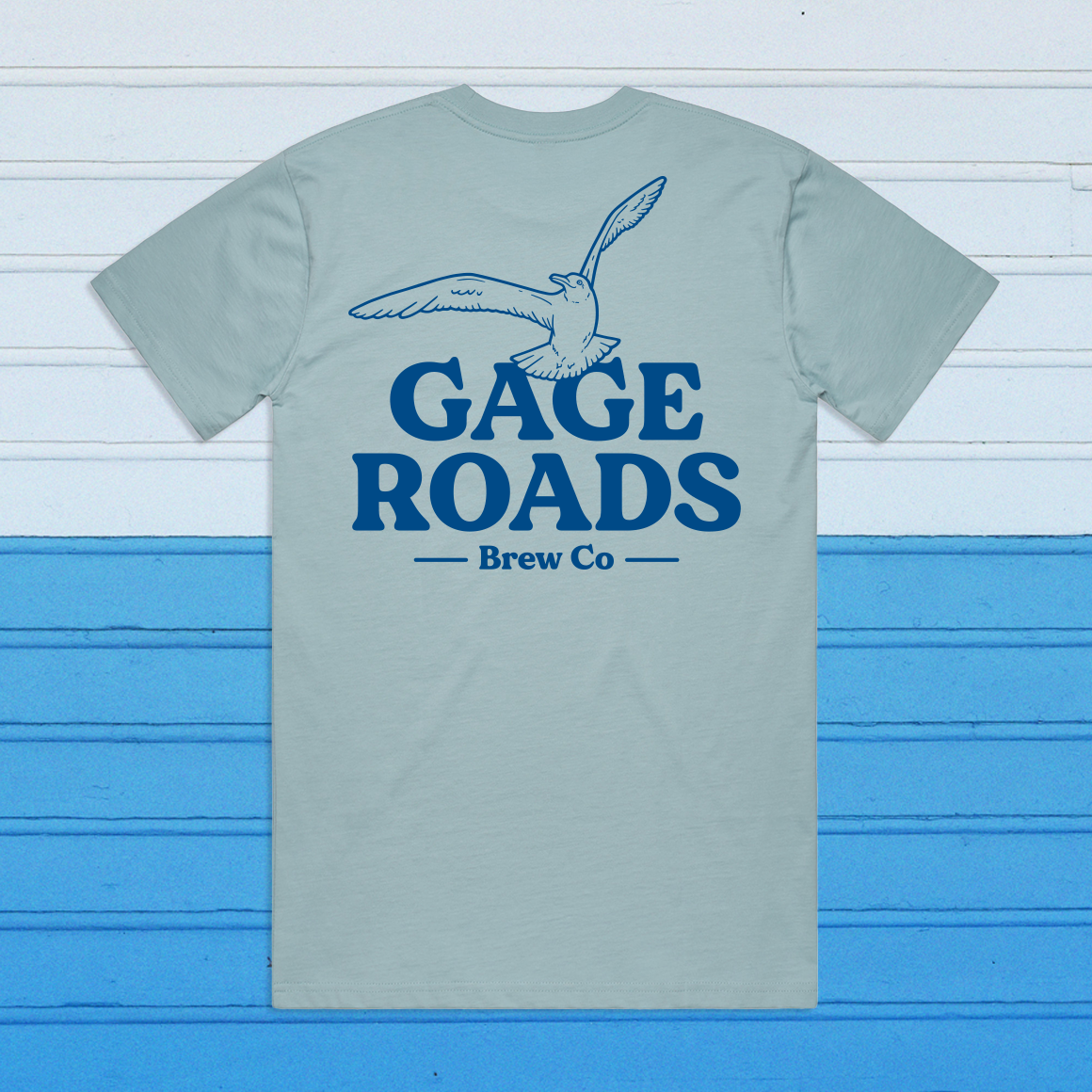 Gage Roads Hero Tee - Sea Blue