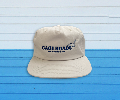 Gage Roads Hero Panel Cap - Cream