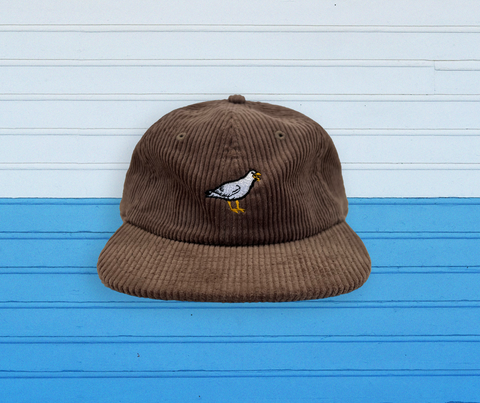 Seagull Cord Cap - Brown