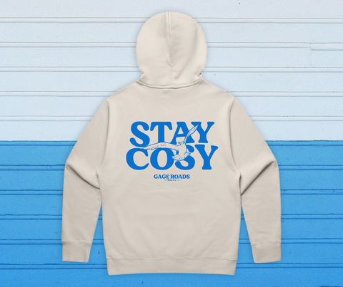 Stay Cosy Hoodie - Cream