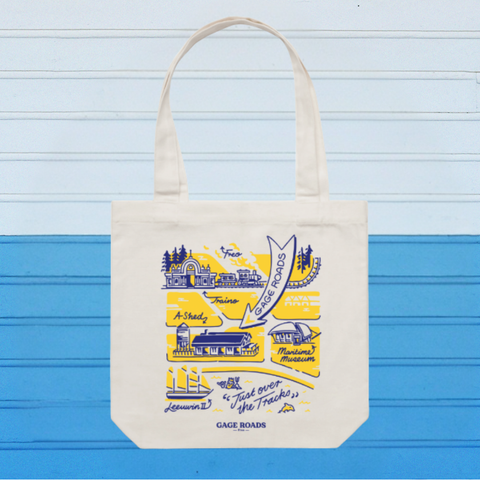 Just Over the Tracks Tote